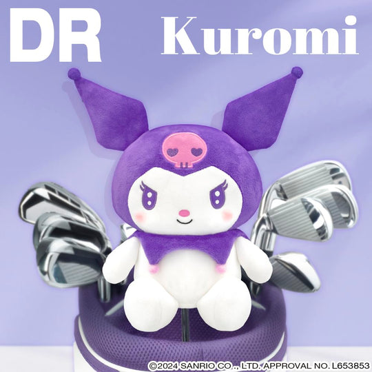 Sanrio Kuromi Driver Head Cover Purple 460cc Official License - WAFUU JAPAN