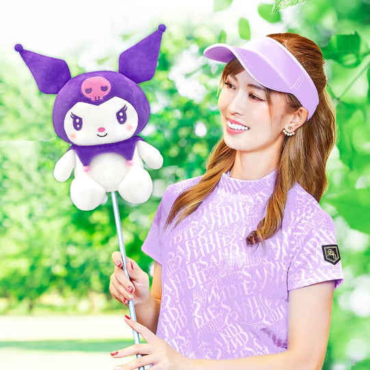 Sanrio Kuromi Driver Head Cover Purple 460cc Official License - WAFUU JAPAN