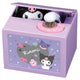 Sanrio กระปุกออมสิน ลายคุโรมิ ใช้ถ่าน AA 2 ก้อน จุเหรียญ 500 yen 40 เหรียญ