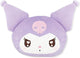 Sanrio ansiktskudde squishy Kuromi Uruuru hjärtögon H300xW348xD90 mm