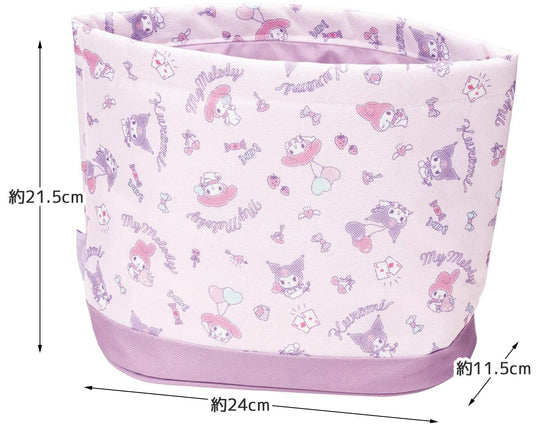Sanrio My Melody & Kuromi Car Trash Can (CDB1 - A) - WAFUU JAPAN