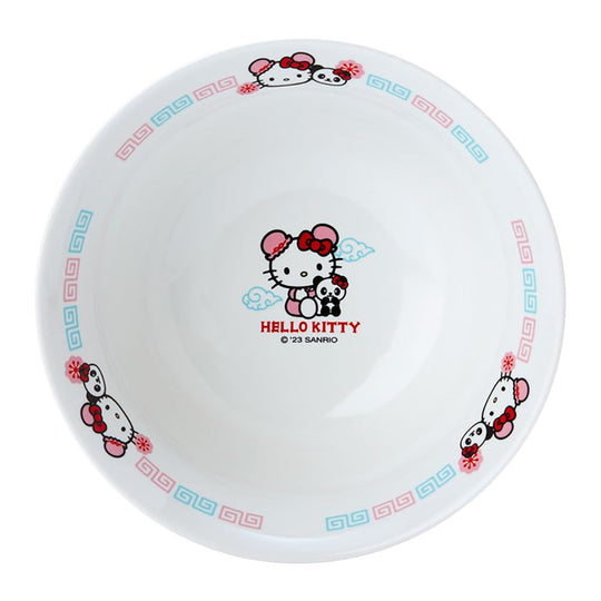 SANRIO Plastic Hello Kitty Ramen bowl 427641 - WAFUU JAPAN