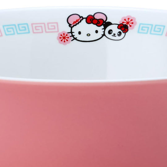 SANRIO Plastic Hello Kitty Ramen bowl 427641 - WAFUU JAPAN