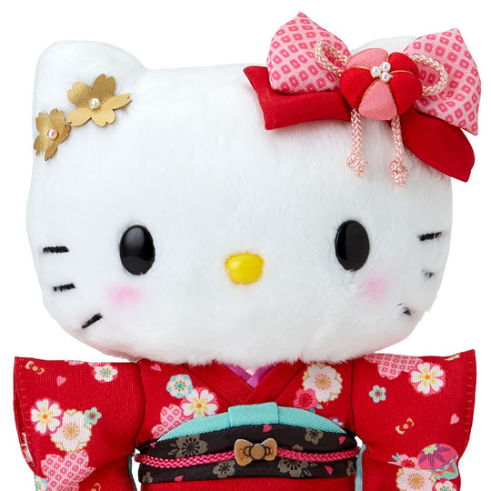 SANRIO Plushie Kimono Hello Kitty 067211 - WAFUU JAPAN