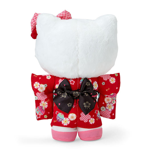 SANRIO Plushie Kimono Hello Kitty 067211 - WAFUU JAPAN