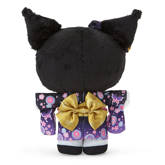 SANRIO Plushie Kimono Kuromi 067709 - WAFUU JAPAN