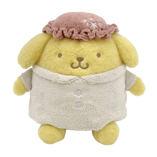 Sanrio Pompompurin Home Pajamas Small Plush (S) - WAFUU JAPAN