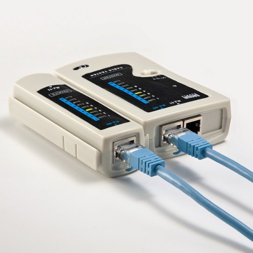 Sanwa Supply LAN Cable Tester for RJ45 RJ11 UTP STP Cables LAN - TST3Z - WAFUU JAPAN