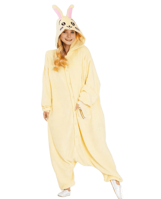 SAZAC Fleece Rabbit Usagi Kigurumi - WAFUU JAPAN