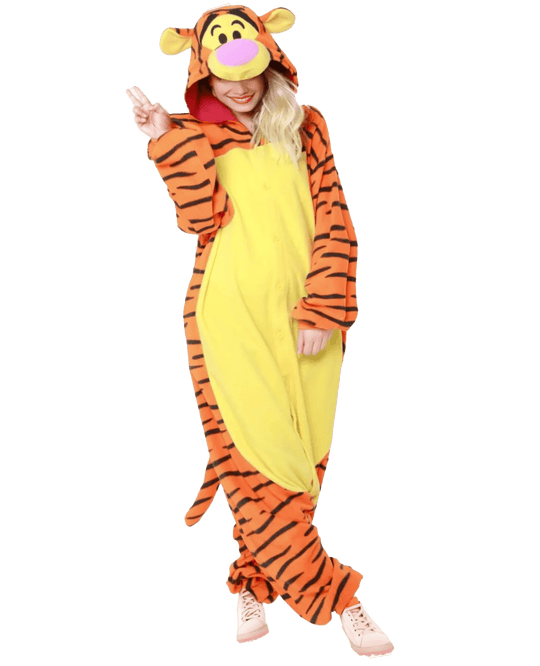 SAZAC Fleece Stuffed Toy Tigger RBJ - 041 Kigurumi - WAFUU JAPAN