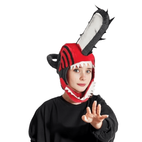 SAZAC Kigurumi Costume Cap Chainsaw Man Denji Hat KOP084 - WAFUU JAPAN