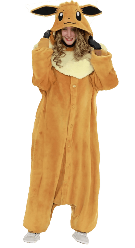 SAZAC Kigurumi Costume Pokemon Eevee TMY - 071 Kigurumi - WAFUU JAPAN