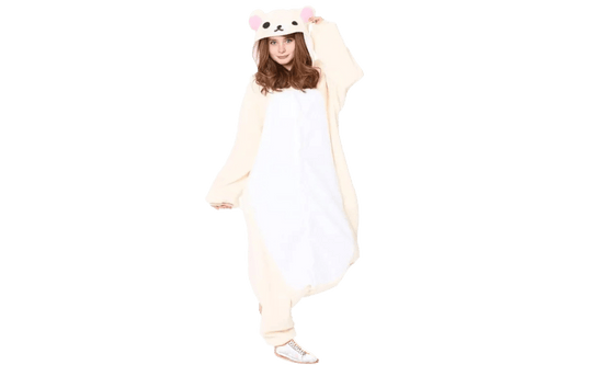 SAZAC Korilakkuma Kigurumi Fleece Costume Adult - WAFUU JAPAN