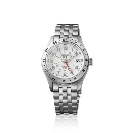 SEIKO 5 Sports Field GMT 'Sports Style' SBSC009 Men's Silver - WAFUU JAPAN