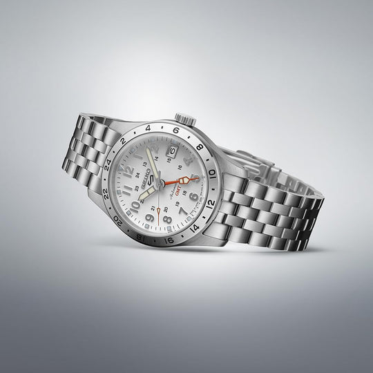 SEIKO 5 Sports Field GMT 'Sports Style' SBSC009 Men's Silver - WAFUU JAPAN