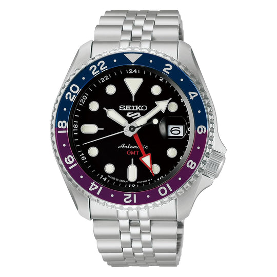 SEIKO 5 Sports SKX GMT SBSC021 JAPAN Limited Men's Silver Watch - WAFUU JAPAN