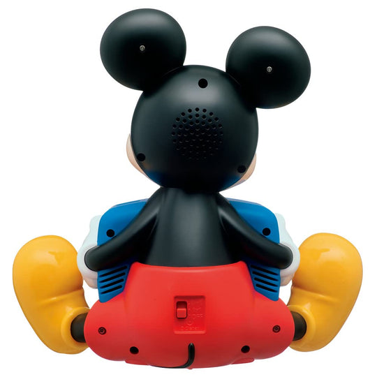 Seiko Clock Digital Talking Alarm Table Clock Disney Mickey Mouse FD485A Blue - WAFUU JAPAN
