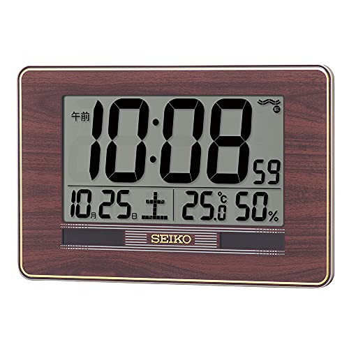 Seiko Clock electric wave clock SQ446B - WAFUU JAPAN