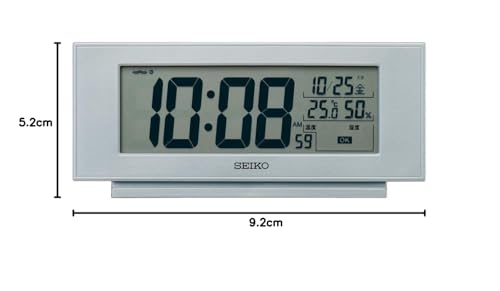 SEIKO Clock Wall clock silver metallic SQ794S - WAFUU JAPAN