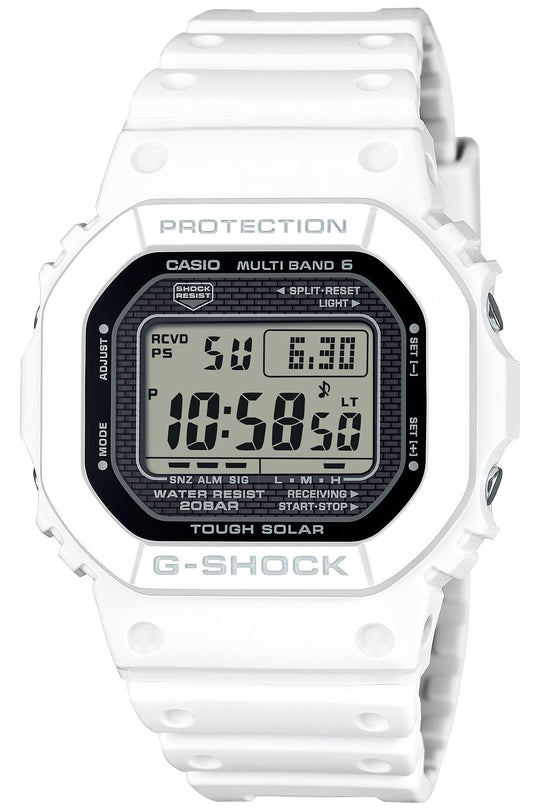 SEIKO G - Shock GW - 5000HS - 7JF Men's Radio - Solar Watch White (Biomass Plastic) - WAFUU JAPAN