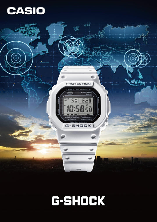 SEIKO G - Shock GW - 5000HS - 7JF Men's Radio - Solar Watch White (Biomass Plastic) - WAFUU JAPAN