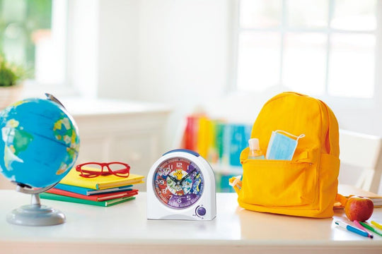 Seiko Pokémon Character Alarm Desk Clock White 115×115×55mm CQ425W - WAFUU JAPAN