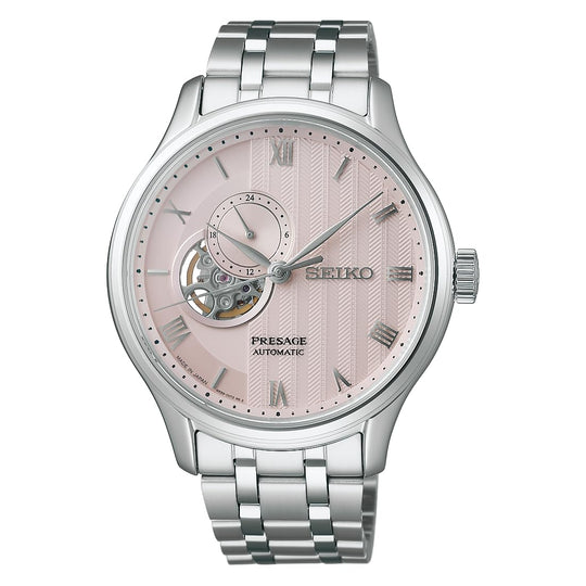 SEIKO Presage Japanese Garden SARY261 Men's Silver Watch - WAFUU JAPAN
