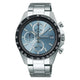 SEIKO SBTR029 Quartz Chronograph  Men's Silver (Vertical 3‑subdials)