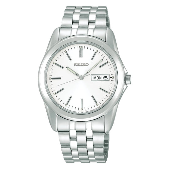 SEIKO Selection Mens Quartz Watch SCXC007 Silver - WAFUU JAPAN