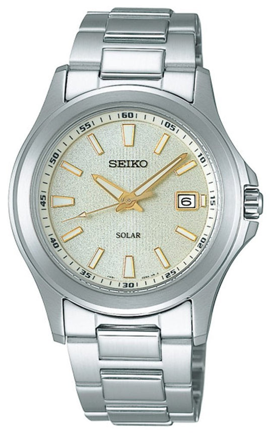 SEIKO Selection Men's Solar Watch SBPN069 Silver - WAFUU JAPAN