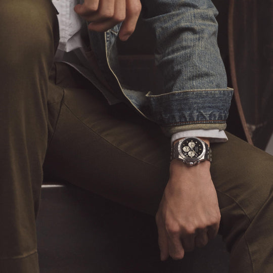 SEIKO Selection S Series Quartz Chronograph Neo Vintage SBTR047 Men's Watch - WAFUU JAPAN