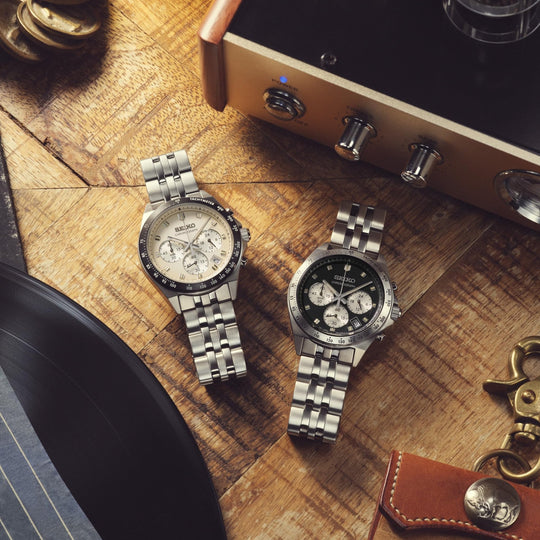 SEIKO Selection S Series Quartz Chronograph Neo Vintage SBTR047 Men's Watch - WAFUU JAPAN