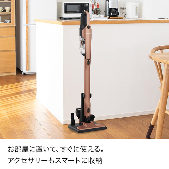Shark Rechargeable Cyclone Stick Vacuum Cleaner CH966J Light Coral ※100V - WAFUU JAPAN