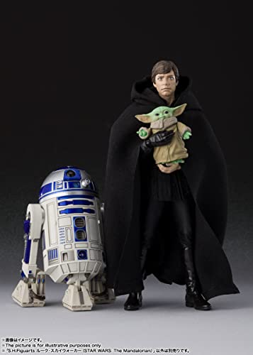 S.H.Figuarts Star Wars Luke Skywalker Mandalorian Action Figure 140mm - WAFUU JAPAN