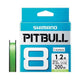 Shimano Line Pitbull 8 Filo da Pesca 300m Verde Lime PL-M78S