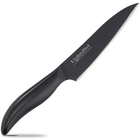Shimomura Kogyo Black Petite Knife 125mm Molybdenum Steel Made in Japan - WAFUU JAPAN