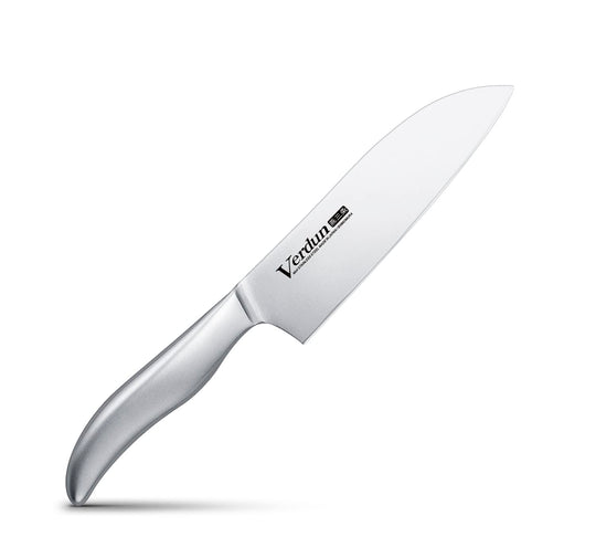 SHIMOMURA Santoku knife 165mm molybdenum vanadium steel OVD - 11 - WAFUU JAPAN