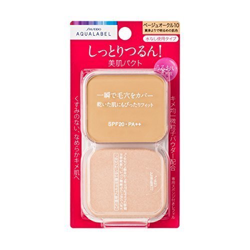 Shiseido AQUA LABEL Moist Powdery Beige - Okle 10 Refill 11 5g - WAFUU JAPAN