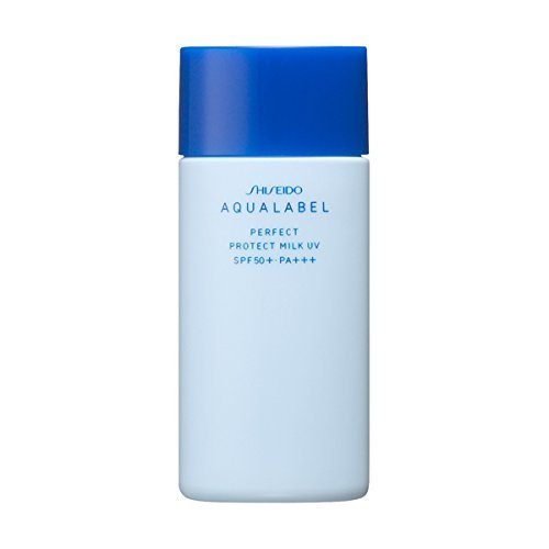 Shiseido AQUA LABEL Perfect Protect Milk UV SPF50 Sunscreen 45mL - WAFUU JAPAN