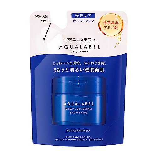 Shiseido AQUA LABEL Special Gel Cream EX Brightening All - in - One 81g Refill - WAFUU JAPAN