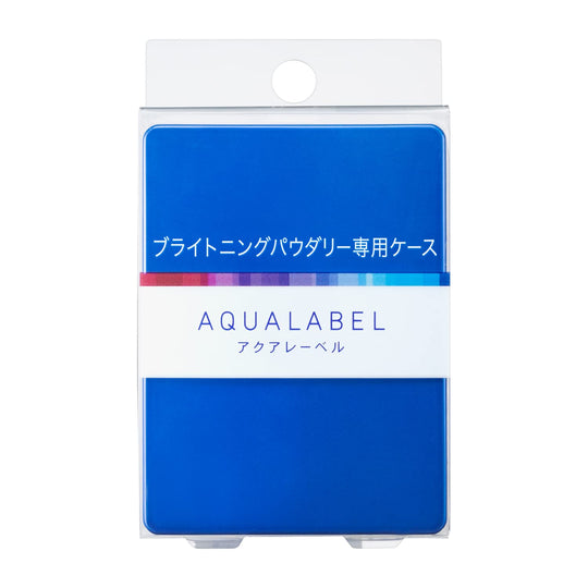 Shiseido AQUA LABEL White Powdery Case Clear - WAFUU JAPAN