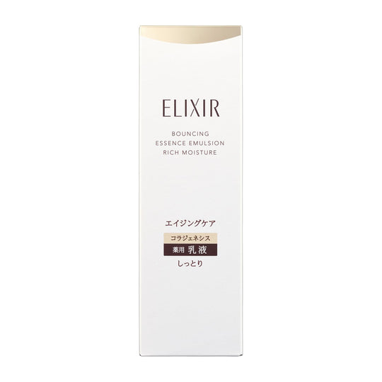 Shiseido Elixir Lift Moist Emulsion Rich 130ml (Medicated) Anti - Aging - WAFUU JAPAN