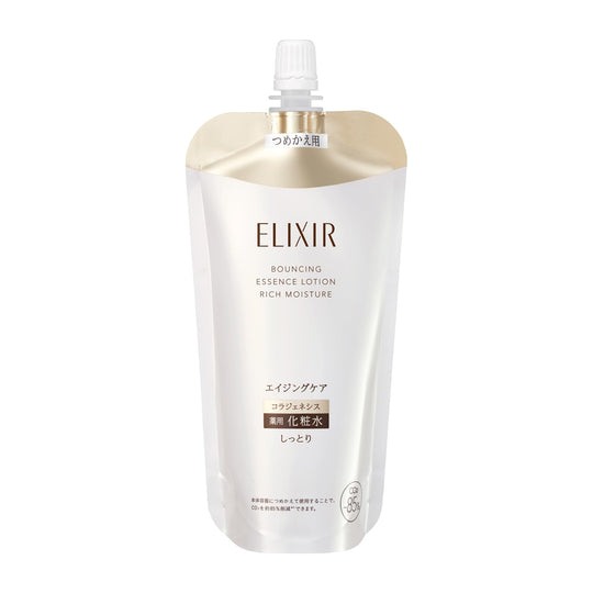 Shiseido Elixir Lift Moist Lotion (Rich) Refill 150 mL — Medicated Anti - Aging Moisturizer - WAFUU JAPAN
