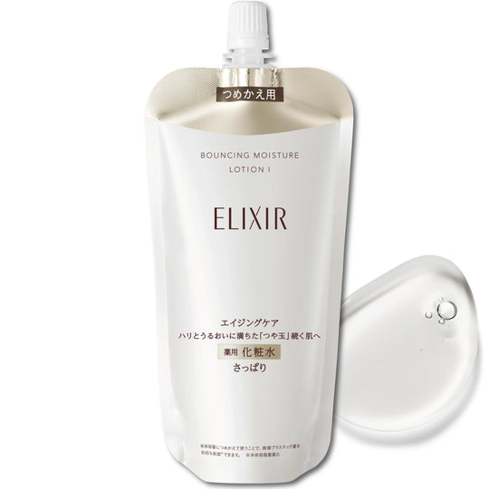 Shiseido ELIXIR Lift Moist Lotion SP Refreshing Type 150mL Refill - WAFUU JAPAN