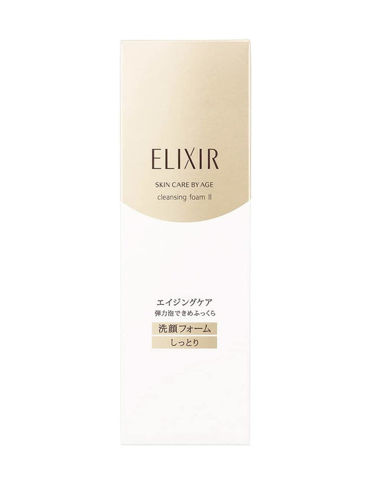 Shiseido ELIXIR Superieur Cleansing Foam Moisturizing Type N 145g - WAFUU JAPAN