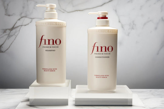 Shiseido fino Premium Touch Shampoo 550ml + Conditioner 550ml Set - WAFUU JAPAN