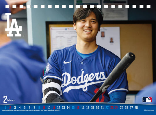 Shohei Otani CL - 552 2025 Desktop Calendar - WAFUU JAPAN