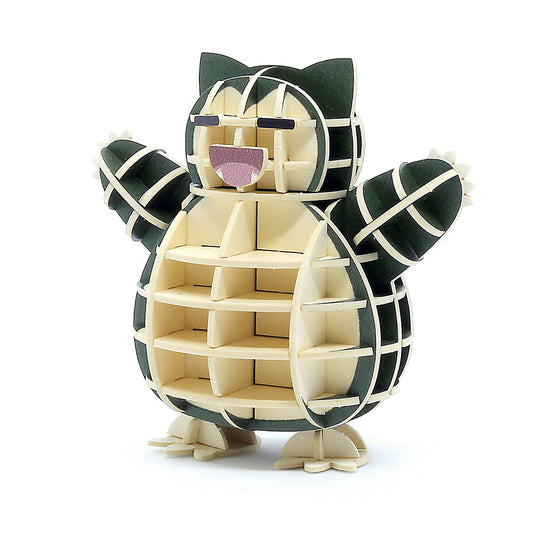 Si - Gu - Mi Plus Pokemon Snorlax 3D Paper Puzzle Educational DIY Kit for Kids and Adults - WAFUU JAPAN