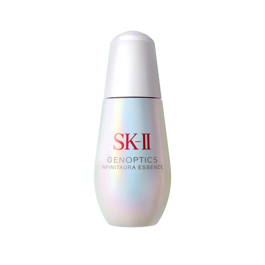 SK - II GenOptics Infinite Aura Essence 50ml — Brightening Serum White Floral - WAFUU JAPAN