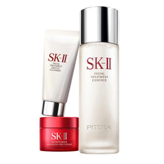 SK - II Pitera™ Essential Trial Set - 75ml Lotion 20g Cleanser 15g Cream - WAFUU JAPAN